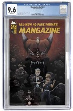 Mangazine #11 Vol. 2 1st Appearance of Gold Digger Antarctic Press 1991 CGC 9.6 picture