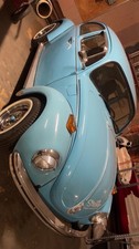 Blue 1971 Volts Wagon Super Beetle Manual Only 43 466 Miles. Clean Title Vintage picture