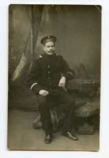Photo Russian Imperial Navy Officer from Battleship