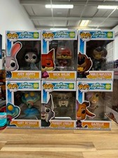 Set of 6 Funko Pop Zootopia 2 1652 1653 1654 1655 1656 1657 w/ protectors picture