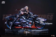DT&UME-Studios Fate/Grand Order Altria Pendragon 1/4 Black Motorcycle Statue picture