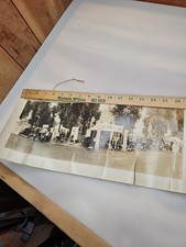 Greensburg Indiana Photo Square Court House A.P Powell & Son's Cars RARE  picture