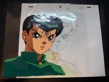Yu Yu Hakusho cell picture Yusuke Urameshi close up same cut video included A2 picture