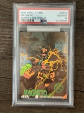 1992 Impel X-Men Magneto Series 1- Hologram #XH-4 PSA 10 GEM MT Pop 5 Of 459 picture