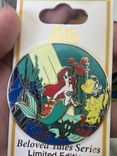 DISNEY DSF BELOVED TALES DISNEY'S THE LITTLE MERMAID ARIEL PIN LE 300 ON CARD picture