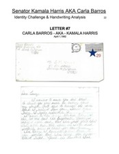 Kamala Harris - Sacramento County Jail Mail picture