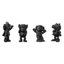 KAWS ALL-BLACK MONSTERS LIMITED TO 1,000 PIECES - BRAND-NEW AND UNOPENED picture