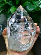 4.3LB TOP Natural Rare Clear Quartz Crystal Himalayan Mineral Specimen Collect picture