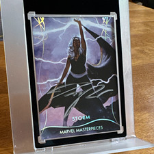 Upper Deck 2020 Marvel Masterpieces Storm #87 Autograph Series 10/10 picture