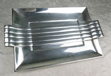 Belle Kogan 1936 Reed & Barton Art Deco Model 1600 Serving Tray 13x8 in Vintage picture