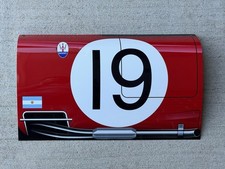WOWCurved 1957 Maserati 450s Race Car Fangio Sign Sebring 24 Hrs picture