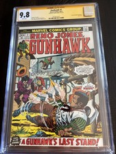 Reno Jones Gunhawk 7 Cgc Ss 9.8 White Pgs Larry Lieber Highest 1973 picture