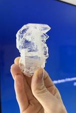 THIS CRYSTAL LOOKS LIKE PRESIDENT  DONALD TRUMP  RARE FADEN QUARTZ FROM COLOMBIA picture
