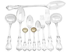 Victorian Sterling Silver Canteen of Cutlery for Twelve Persons picture
