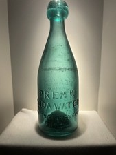 W. EAGLE VESTRY, VARICK & CANAL STS, PREMm SODA WATER, UNION GLASSWORKS, PHILA. picture