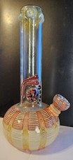 Tommy Chong Bong Vintage Glass Water Pipe 1990's USA Made Rare JBD picture