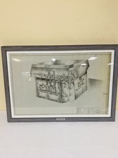 1950’s NASA ORIGINAL Hand Drawn Official Full Blueprint INCREDIBLE Space History picture