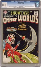 Showcase #17 CGC 8.0 1958 1042022001 1st app. and origin Adam Strange picture