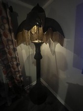 Antique Moorish Brass Floor Lamp. Stunning one-of-a-kind masterpiece. picture