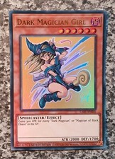 Yugioh Error Misprint LART-EN035 Dark Magician Girl Ultra Promo Limited MINT picture