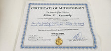JFK Inaugural Ball Medal 1/10 10k Gold 1961 Evelyn Lincoln Kennedy Secretary COA picture