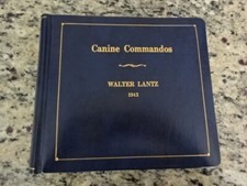 RARE ORIGINAL COMPLETE STORYBOARD ANDY PANDA: CANINE COMMANDOS (1943) LANTZ picture
