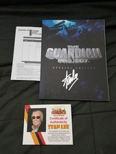 * SIGNED by STAN LEE * NHL GUARDIANS PROJECT COMIC BOOK w COA from Comikaze 2013 picture