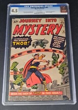 JOURNEY into MYSTERY #83 CGC 4.5 WHITE 1st THOR 1962 Beautiful Copy TIME PAY picture