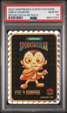 Veefriends Superstickers Spooktacular Vibe N Vampire PSA 10 Gary Vee /99 picture