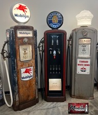 1930’s CADILLAC Gilbarco Gas Pump Wine Cabinet - Home / Bar Decor picture