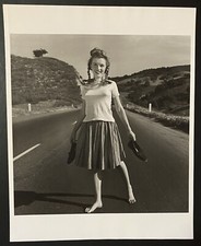 1945 Marilyn Monroe Original Photo by Andre De Dienes California Highway Stamped picture