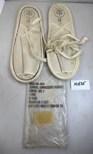 Vietnam Era US Army MASH 1969 Slipper Pair Canvas Convalescent 19H25 picture