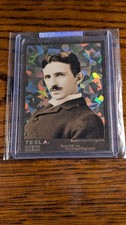 G.A.S. Trading Card #26 NIKOLA TESLA Prism /10 ROOKIE NTWRk picture