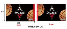 LAS VEGAS ACES WNBA-10 Double Sided 3x5 Flag - Support Womens Basketball picture