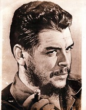 CUBA CUBAN REVOLUTION REBEL CHE GUEVARA SMOKING CIGAR 1960s PORTRAIT PHOTO MA73 picture