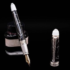 David Oscarson Winter Fountain Pen - Black picture