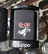 NOS 2004 So-Cal Speed Shop Vintage Series ZIPPO Lighter Unfired Hot Rod SCTA old picture