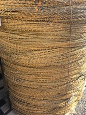 U.S. G.I. Razor Wire, Concertina Type, 50 Foot Per Roll, 40 Rolls, Full Skid picture