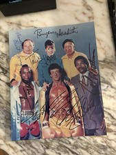Rocky Cast Signed 8x10   Absolutely One Of The Kind  Gorgeous Autographs  picture