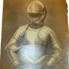 Charles Clifford 1860 Large Albumen Print Royal Spanish Armor Real Armeria 10x13 picture