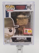 Funko Pop Stranger Things GOLD HOPPER #512 SDCC 2018 LE 40 - THE ULTRA GRAIL picture