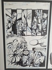 Preacher #4 ORIGINAL art comic Steve Dillon, Custer, Saint, Arseface picture