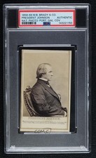 1858-68 Brady's National Portrait Gallery Andrew Johnson PSA Authentic 04le picture