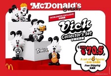 McDonald’s x Verdy Vick Limited Ed 4 Pc Set | Complexcon Hong Kong ‘24 | Sealed picture