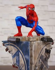 Custom Marvel 1/4 Alex Ross Spider-Man Figure Statue Light-Up Base Only 50 Made picture