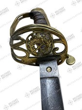 British Victorian Named Royal Artillery Generals Sword Wilkinson with Scabbard picture