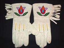 Native American Nez Perce Wedding Gloves 1920's from Bob Olson Collection picture