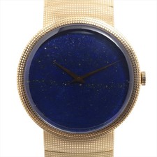 Dior La Di Doo Dior CD043152 YG YG QZ Lapis lazuli dial 1 Extra Link Too much fr picture