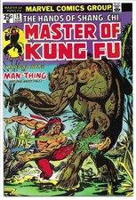 MASTER OF KUNG FU #19 MT- 9.9 BRONZE AGE MARVEL SHANG CHI BATTLES MAN-THING picture