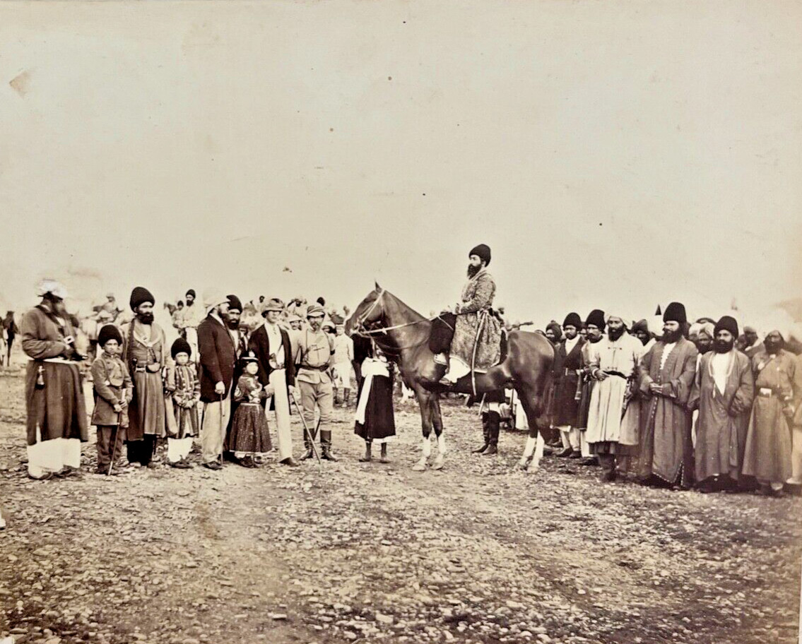 John Burke, Views of Ali Khan, Afghanistan, RARE PHOTO.